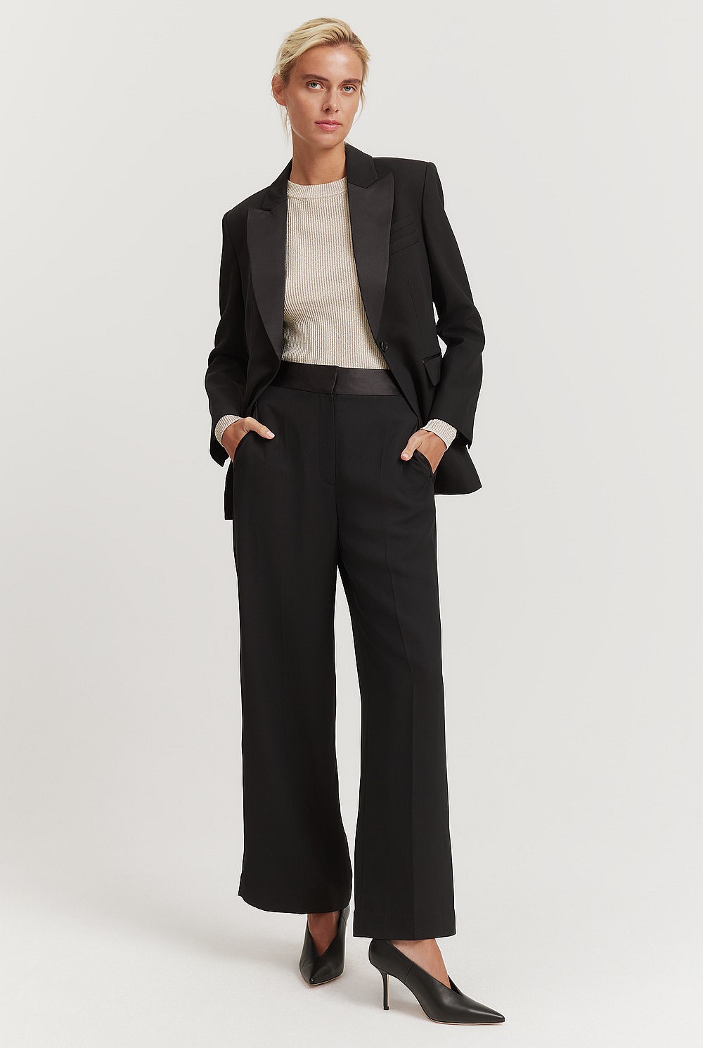Tailored Tuxedo Pant