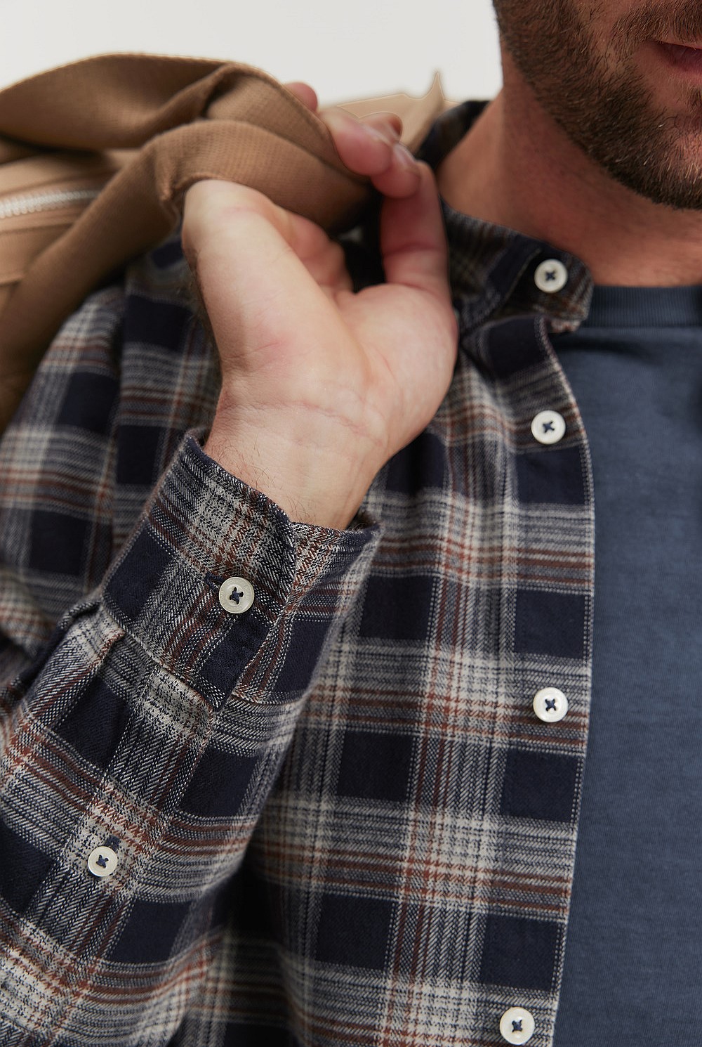 Regular Fit Flannel Check Shirt