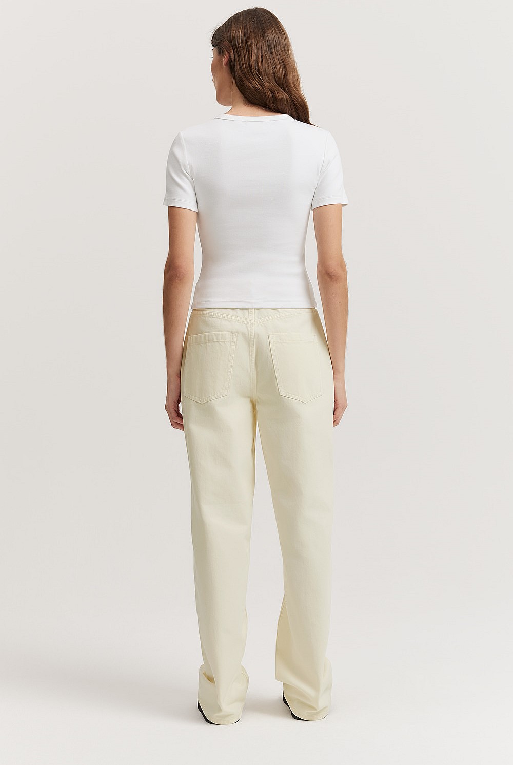 Cotton Crop Fitted T-Shirt