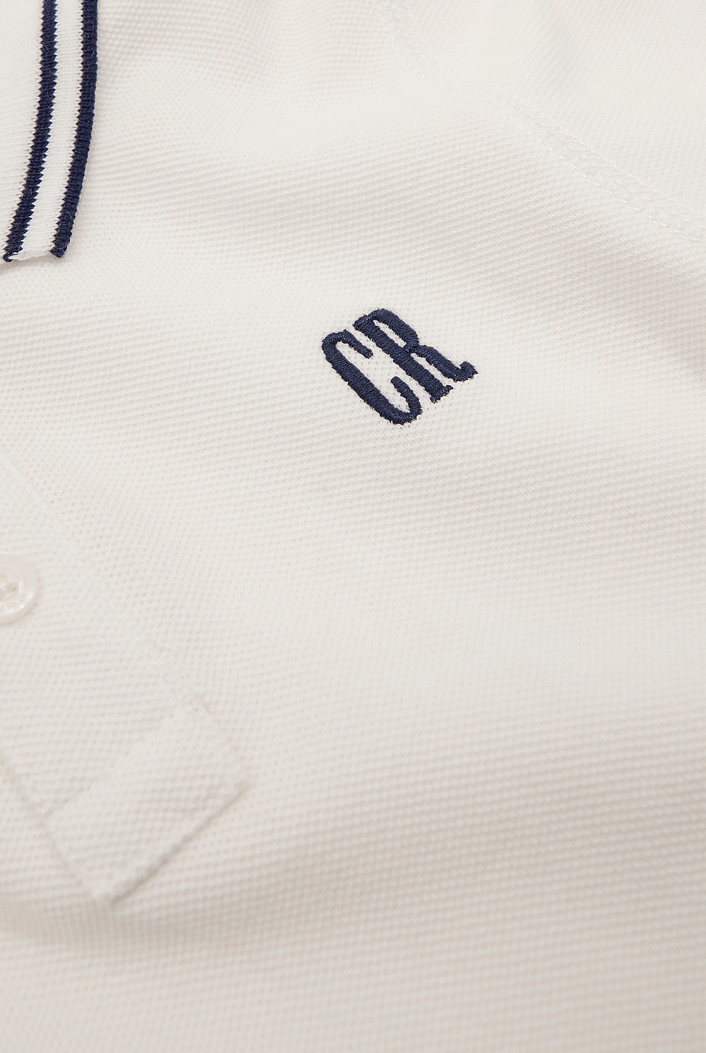 Organically Grown Cotton Logo Polo Shirt