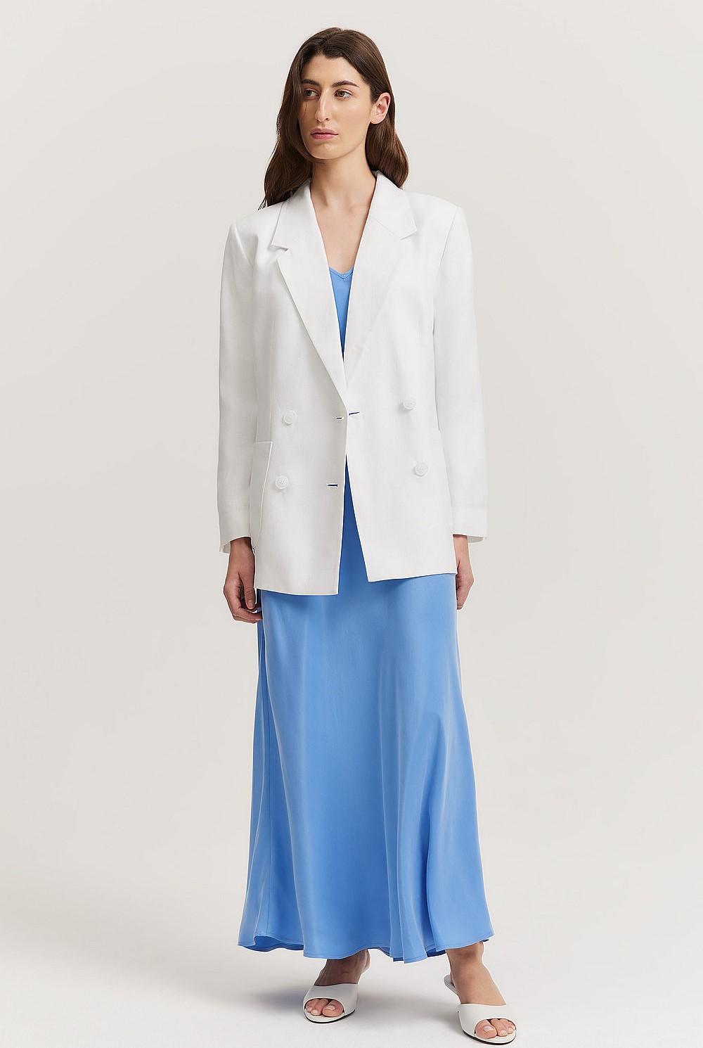 Linen Relaxed Blazer
