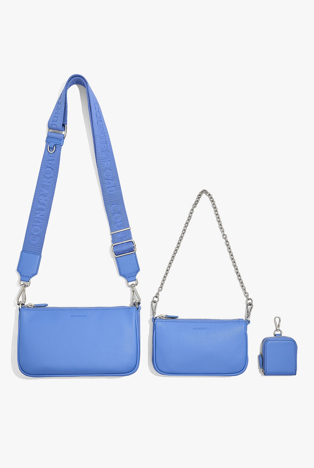 Double Pouch Crossbody Bag