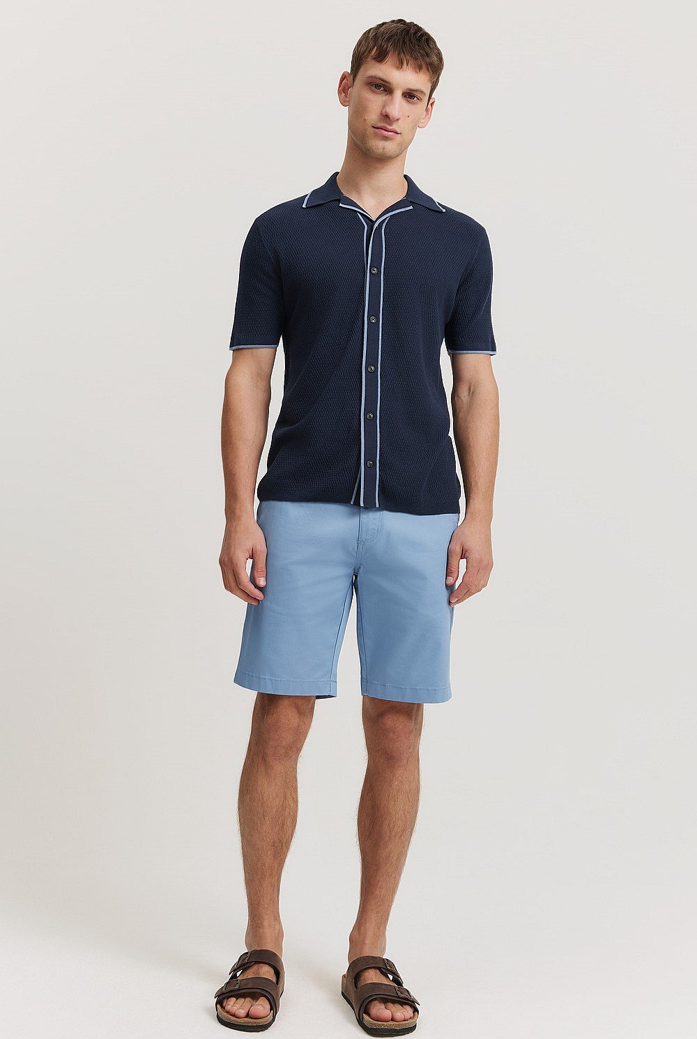 Verified Australian Cotton Stretch Chino Short