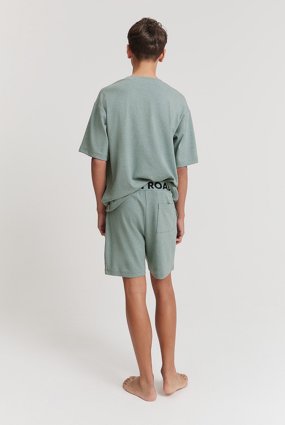 Teen Organically Grown Cotton Relaxed Logo Pyjama Set