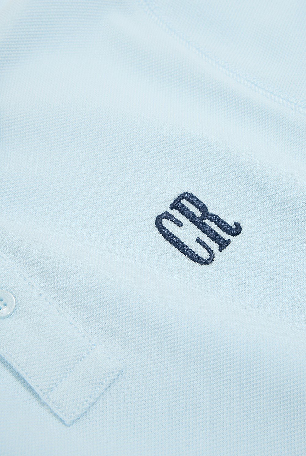 Organically Grown Cotton Logo Polo Shirt