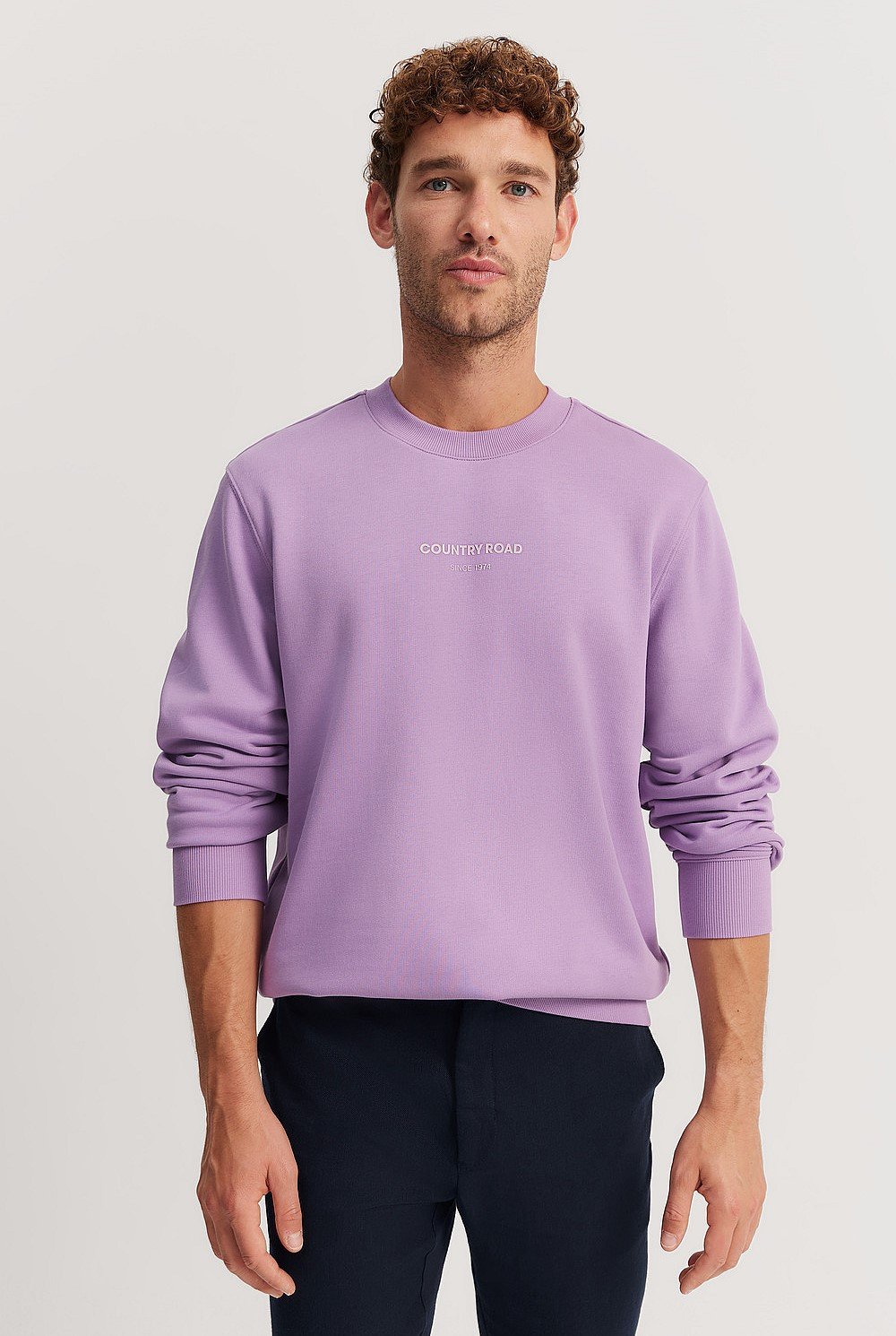 Australian Cotton Modern Logo Sweat