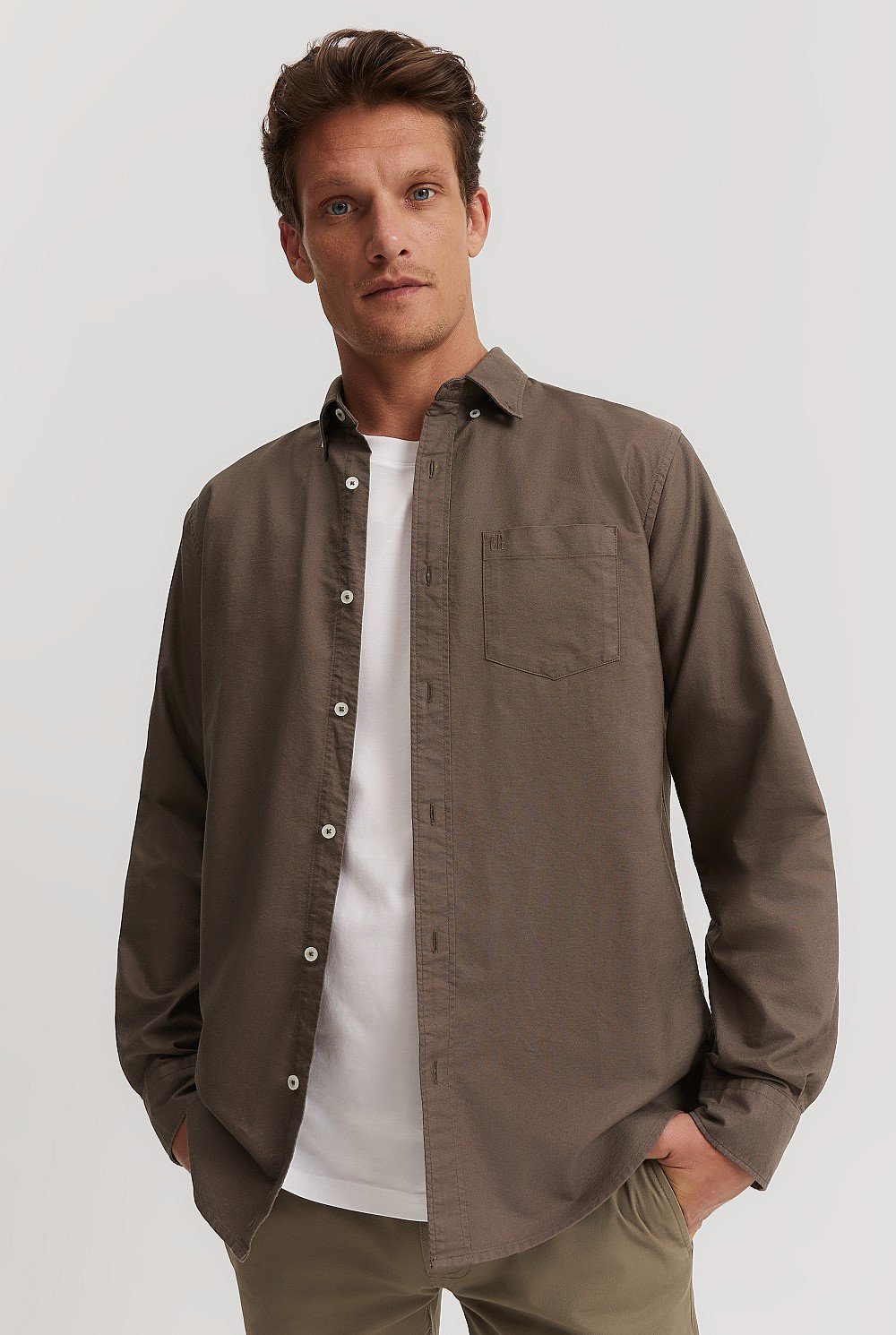 Regular Fit Organically Grown Cotton Oxford Shirt