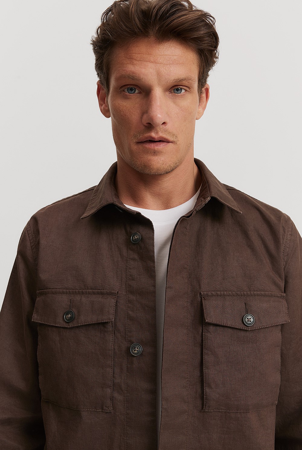 Linen Overshirt