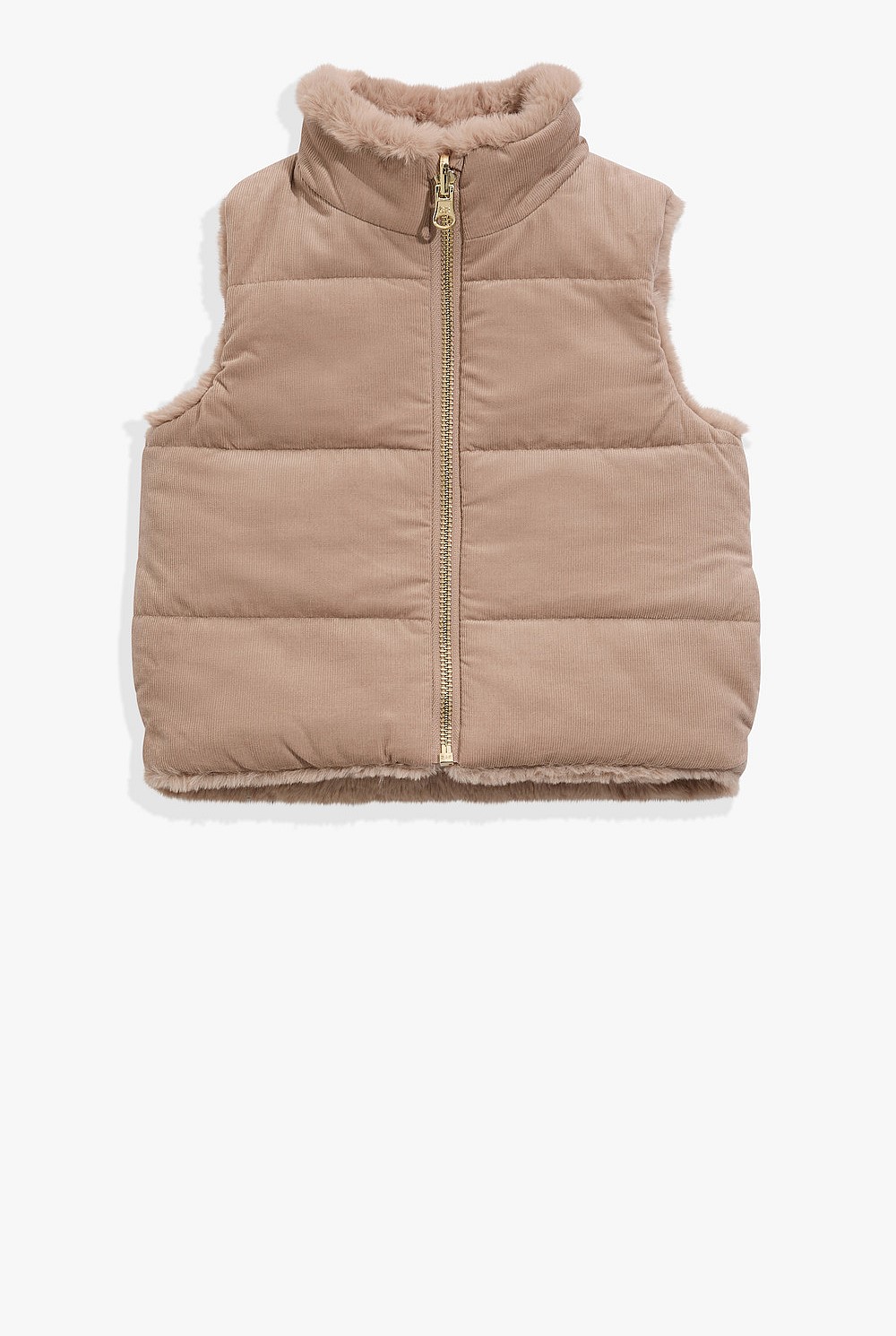 Reversible Faux Fur Vest