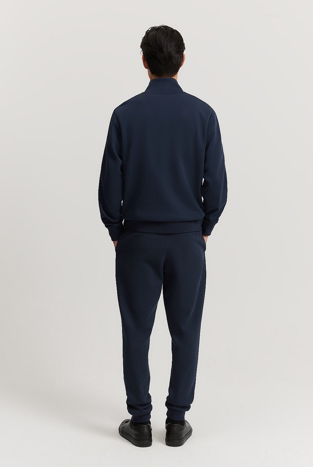 Double Knit Half Zip Knit