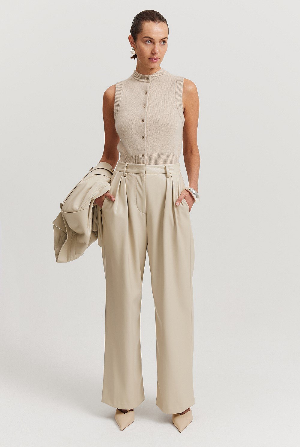 Double Pleat Pant