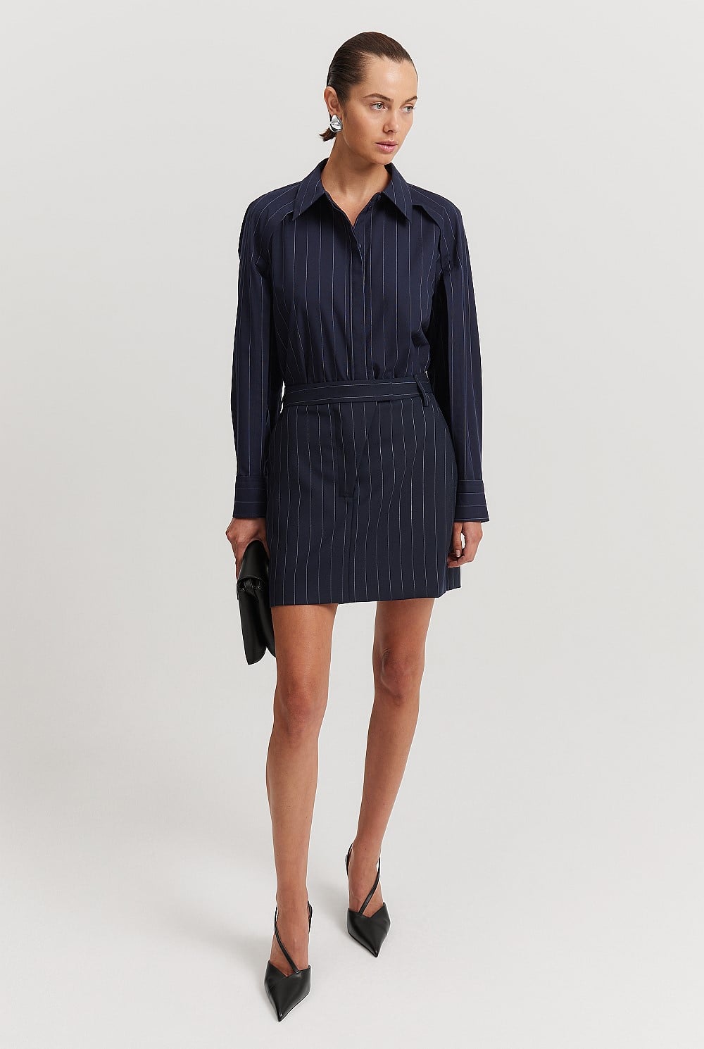 Cotton Split Sleeve Shirt