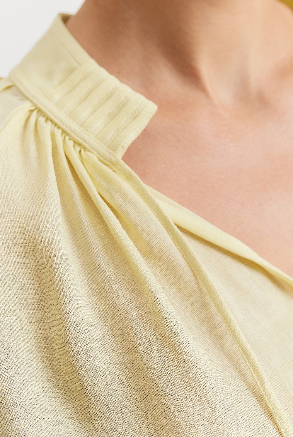 Pleat Detail Blouse