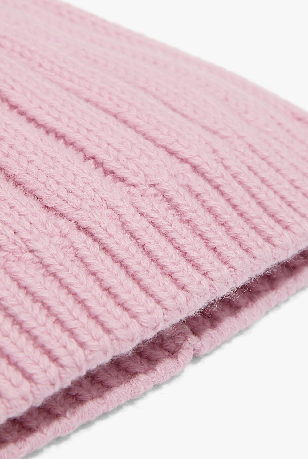 Unisex Organically Grown Cotton Rib Beanie