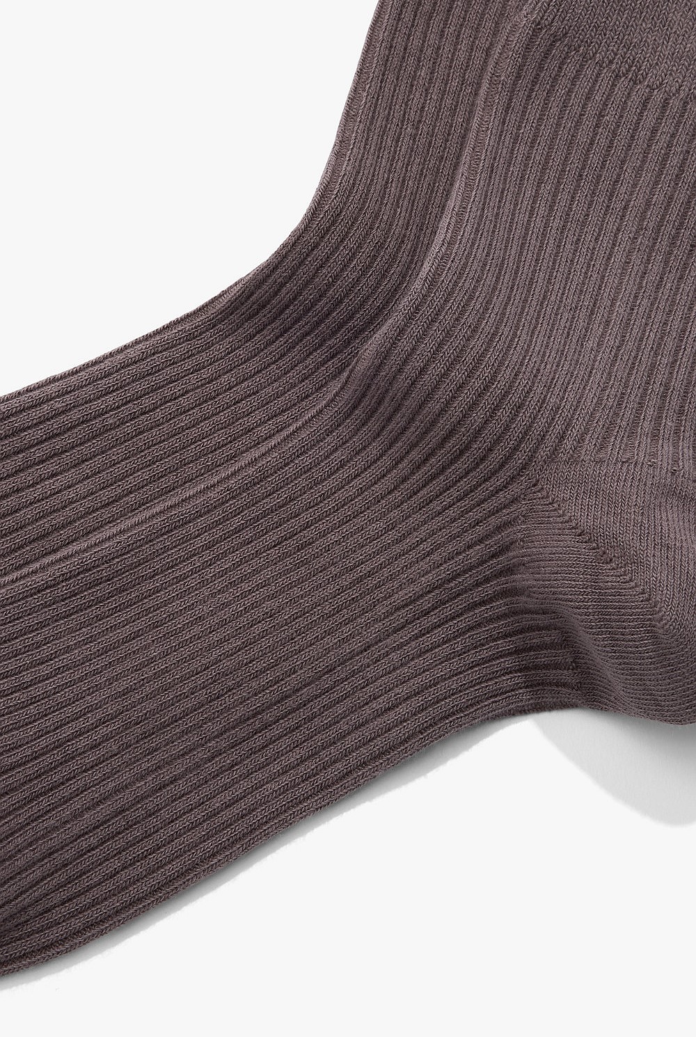 Australian Cotton Blend Ribbed Quarter Crew Sock