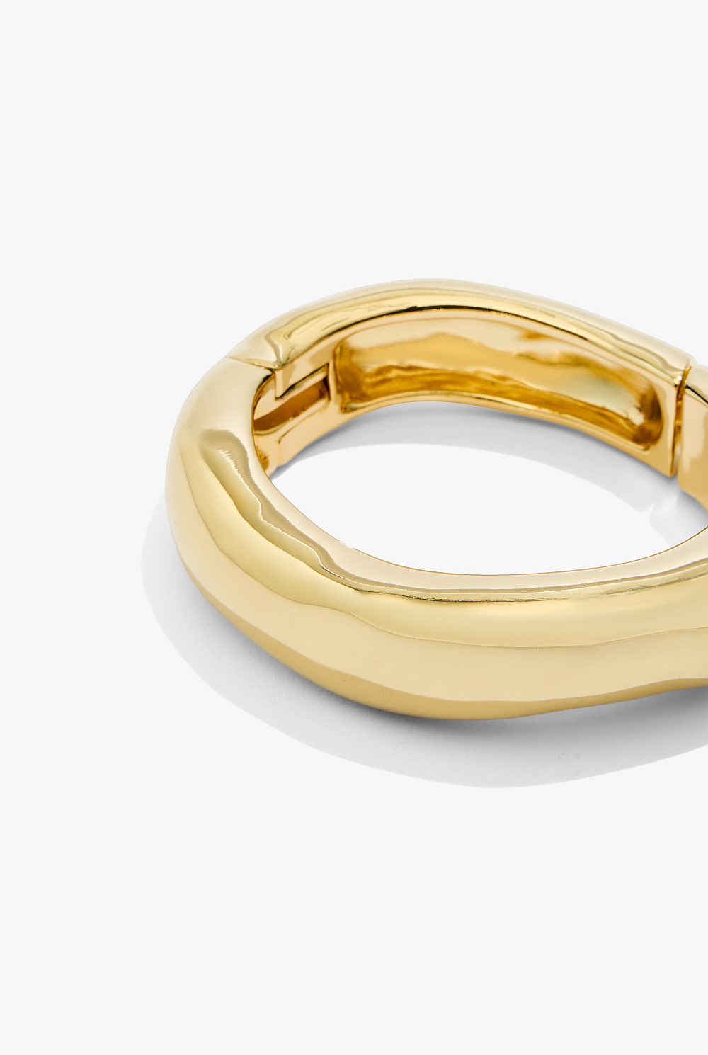 Thick Molten Bangle