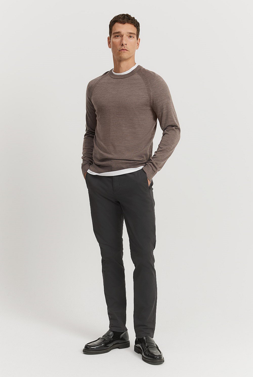 Verified Australian Merino Crew Knit