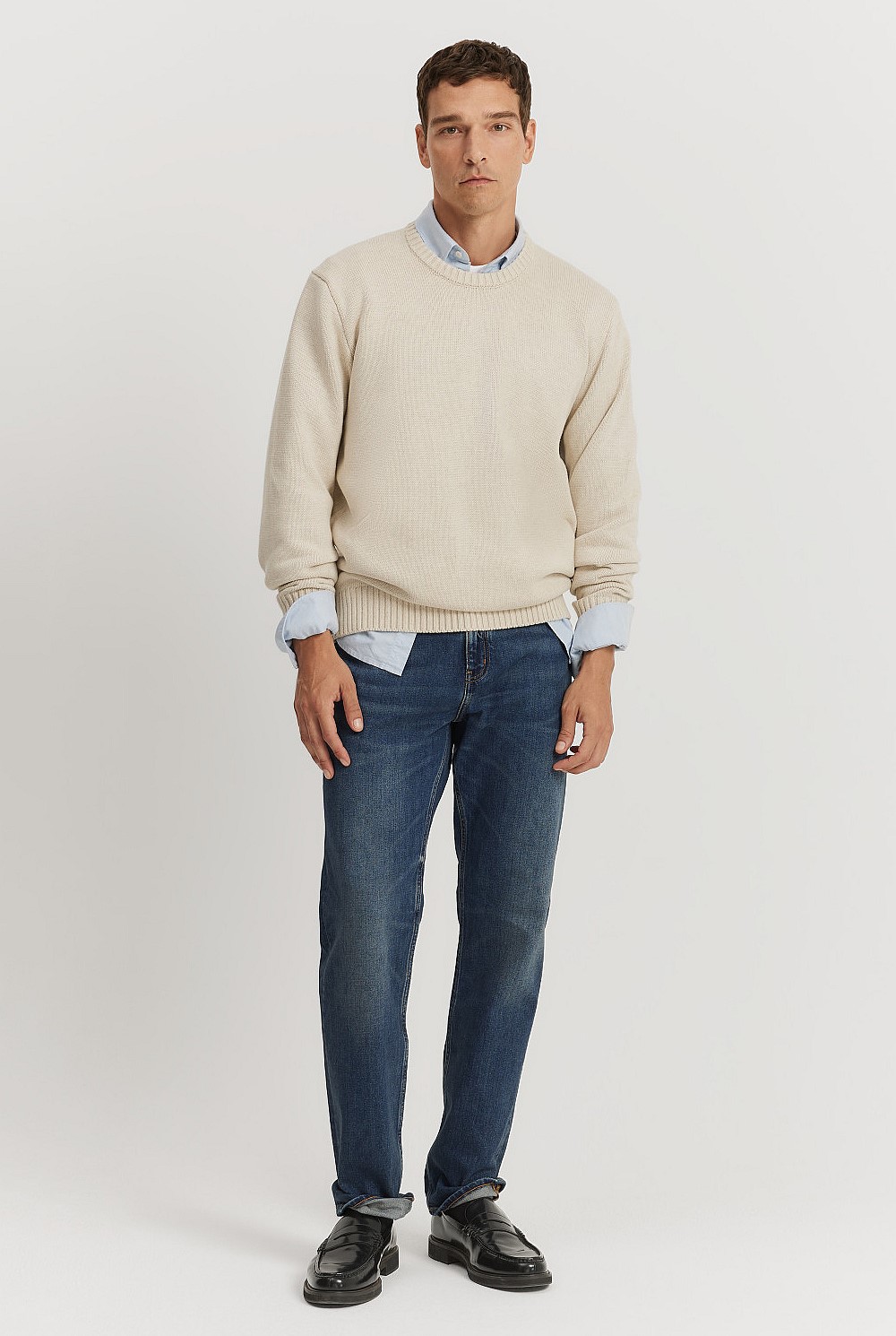 Australian Cotton Crew Knit