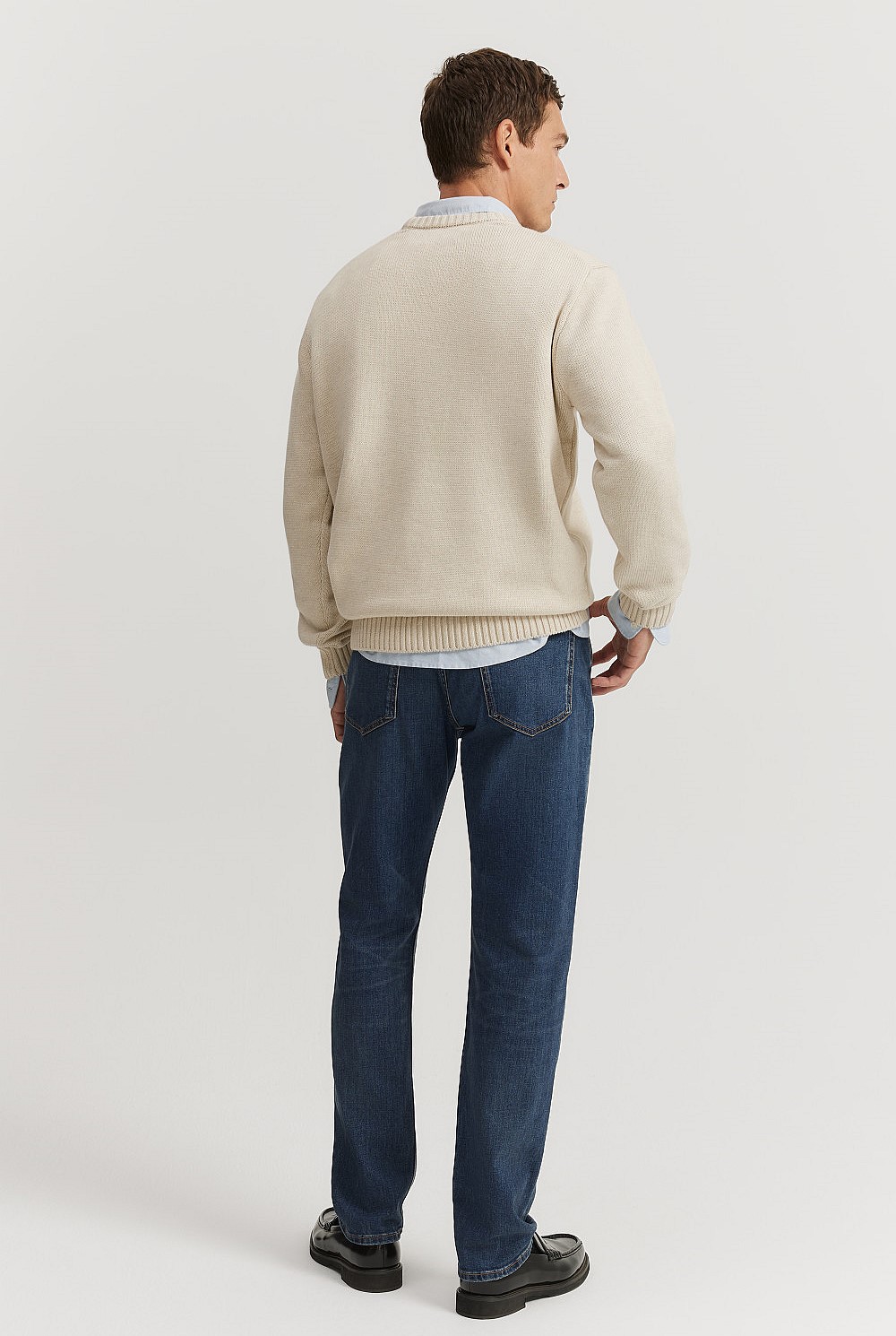 Australian Cotton Crew Knit