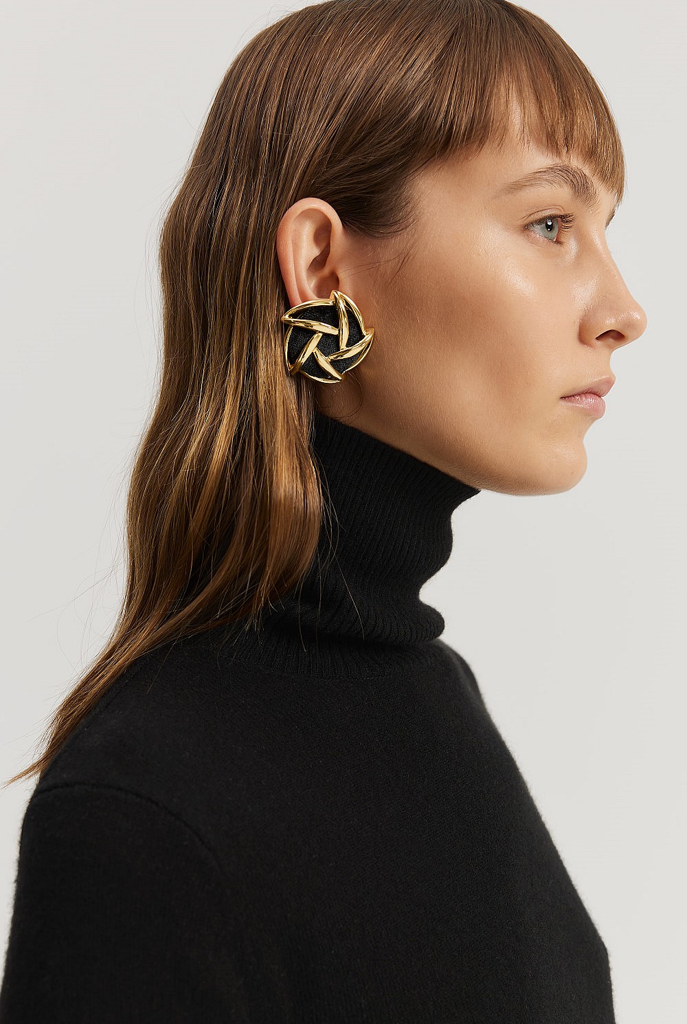 Velour Clip-On Earring