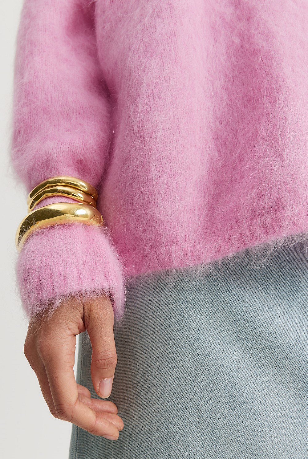 Soft Fluffy Crew Neck