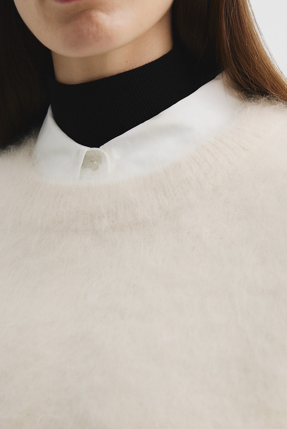 Soft Fluffy Crew Neck