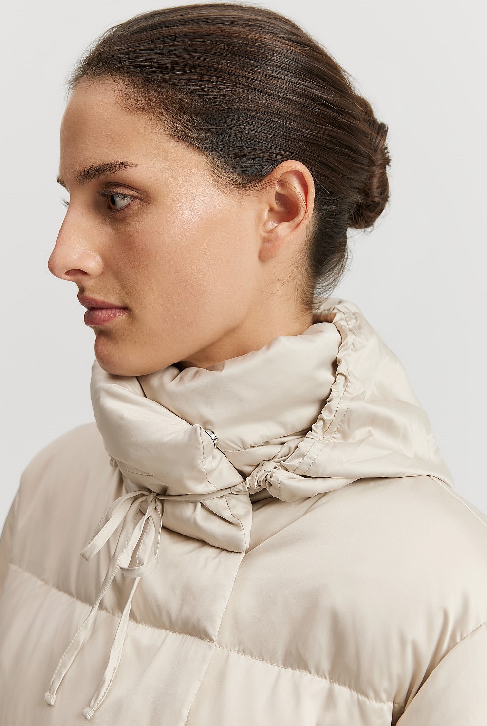 Polyester Relaxed Puffer Jacket