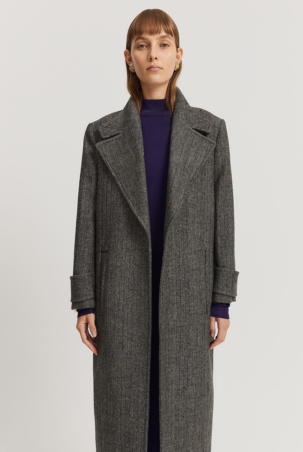 Herringbone Coat