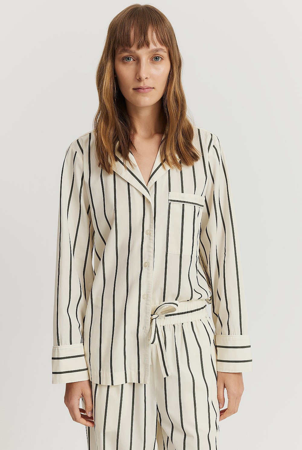 Australian Cotton Stripe Pyjama Set