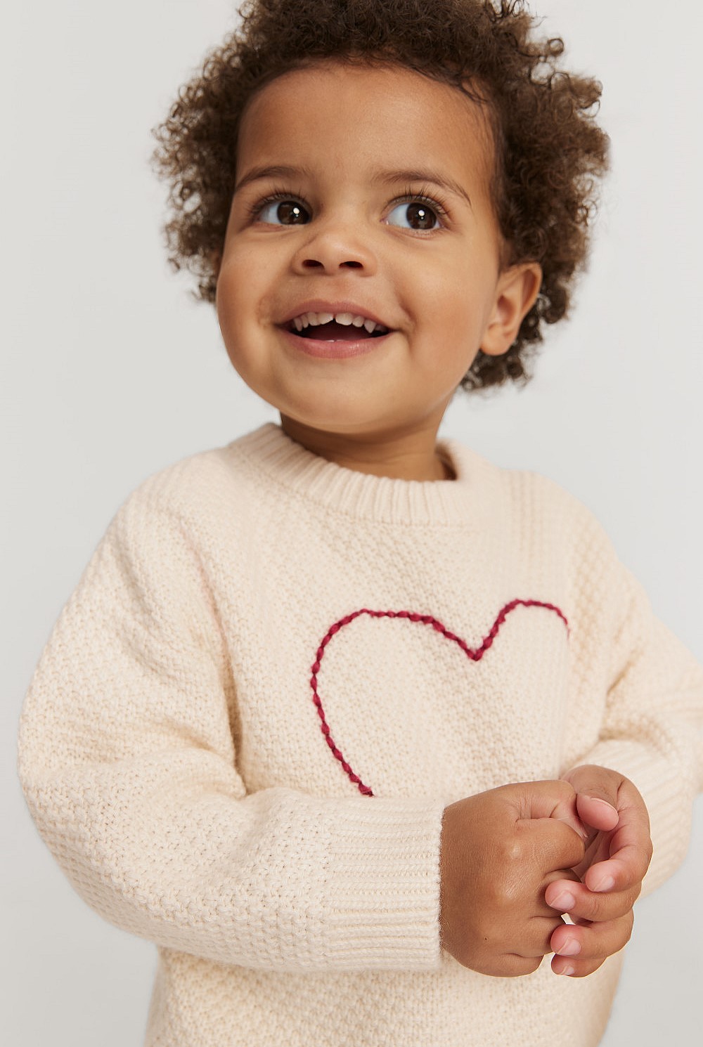 Heart Knit Pullover