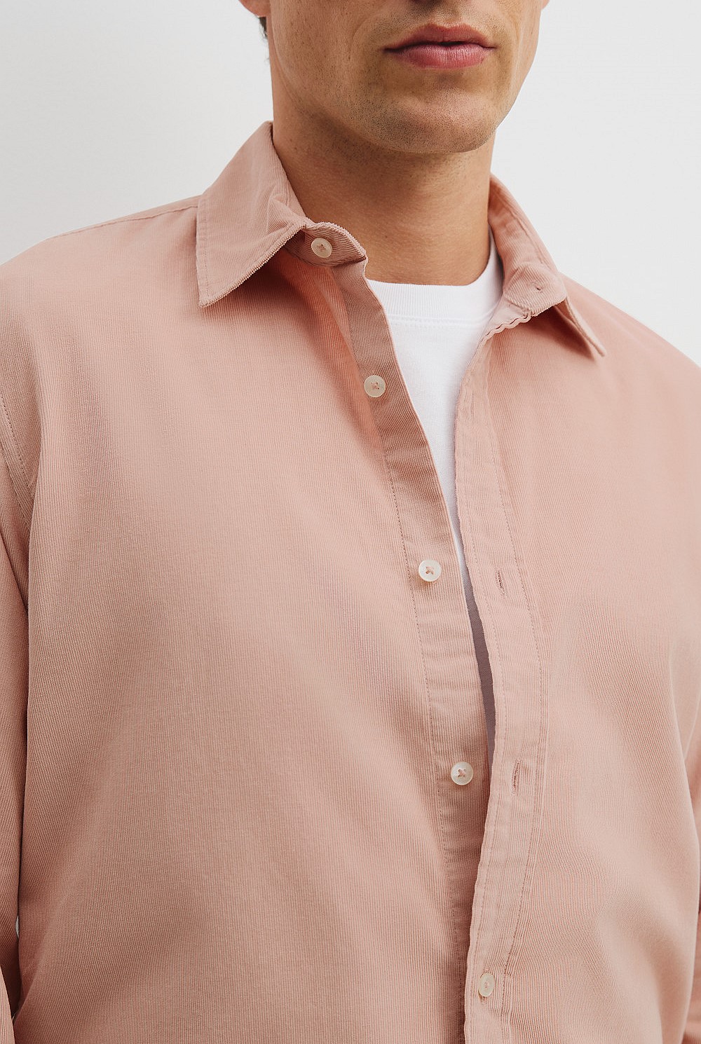 Regular Fit Corduroy Shirt