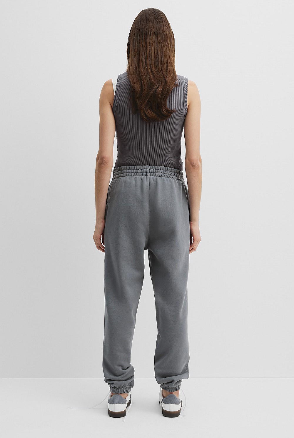 Australian Good Earth Cotton Logo Sweat Pant