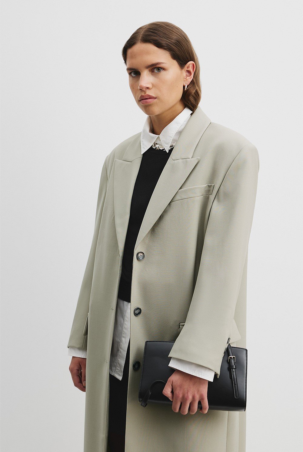 Longline Suit Coat