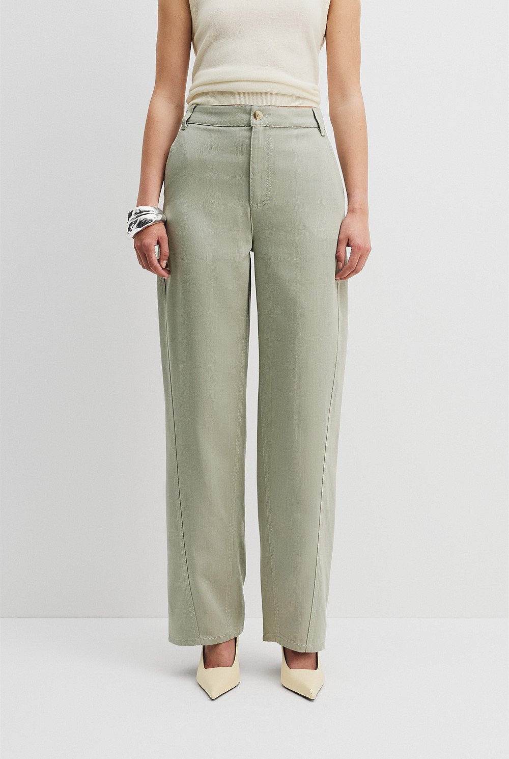 TENCEL Seam Detail Pant