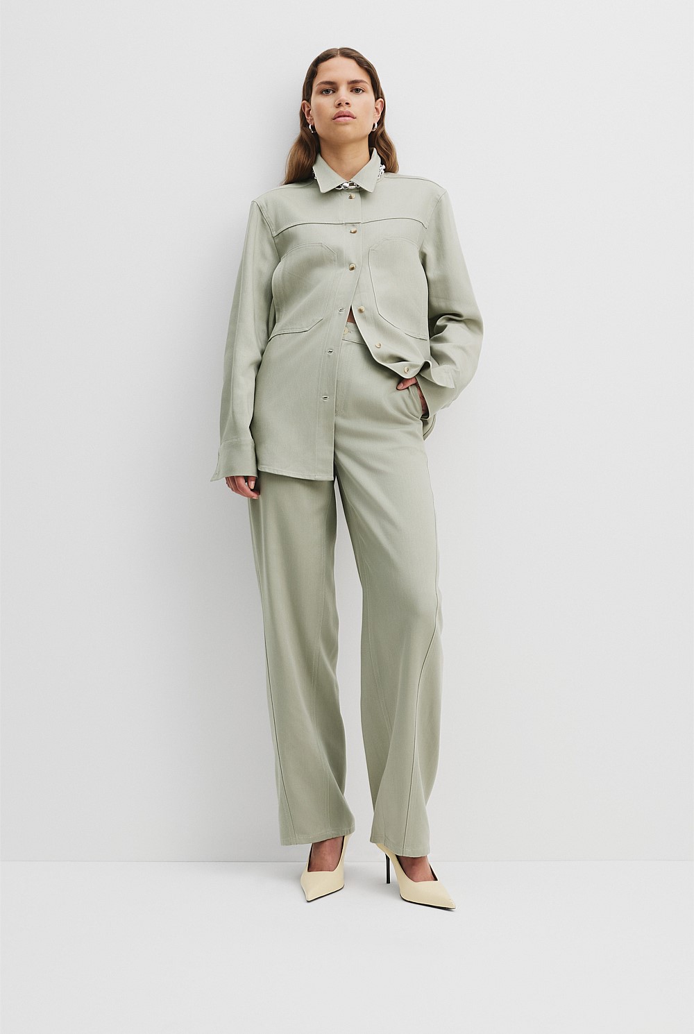 Button Front Shirt