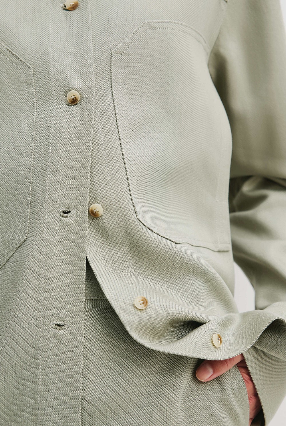 Button Front Shirt