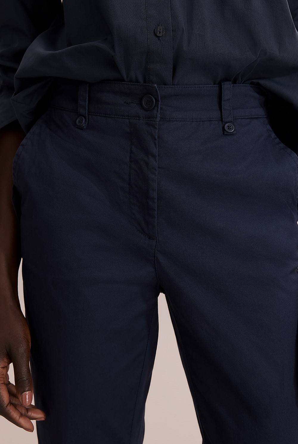 Australian Cotton Twill Walk Pant