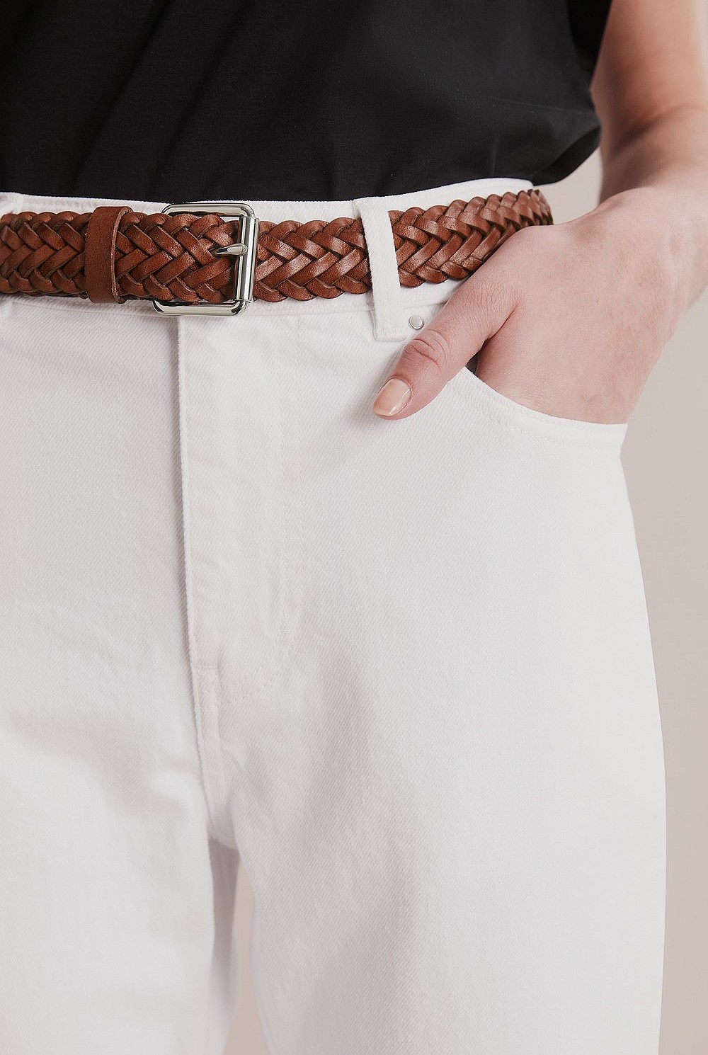 Plaited Belt