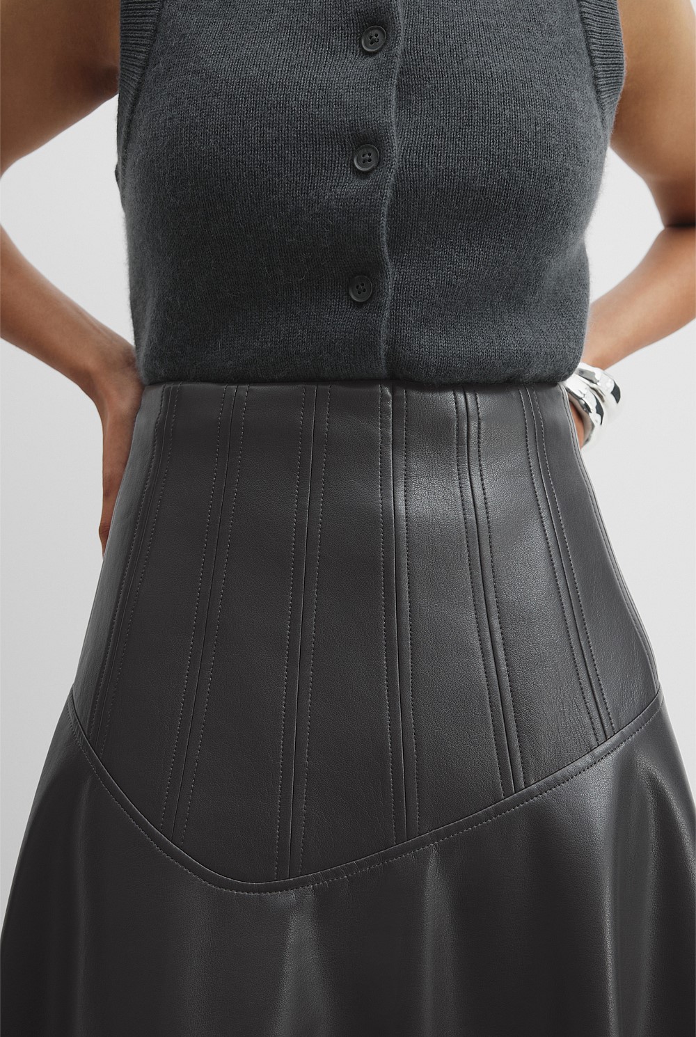 Corset Detail Skirt