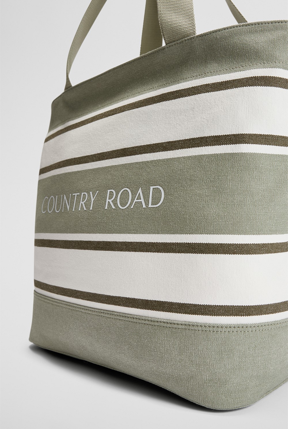 Verified Australian Cotton Harry Stripe Shopper