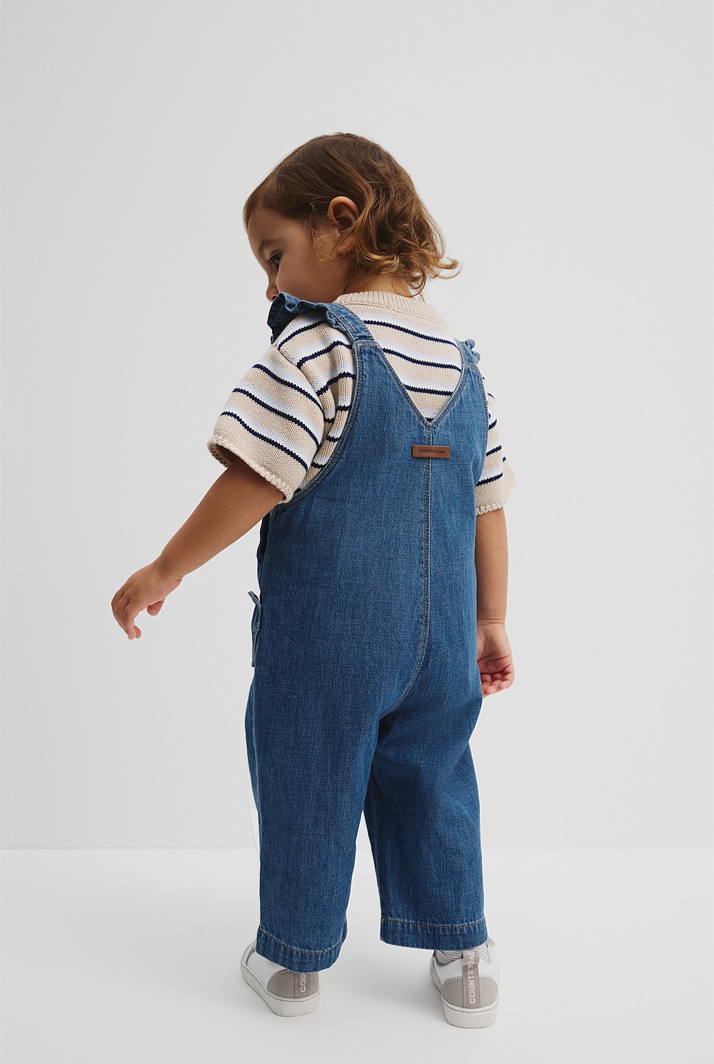 Denim Heart Overall