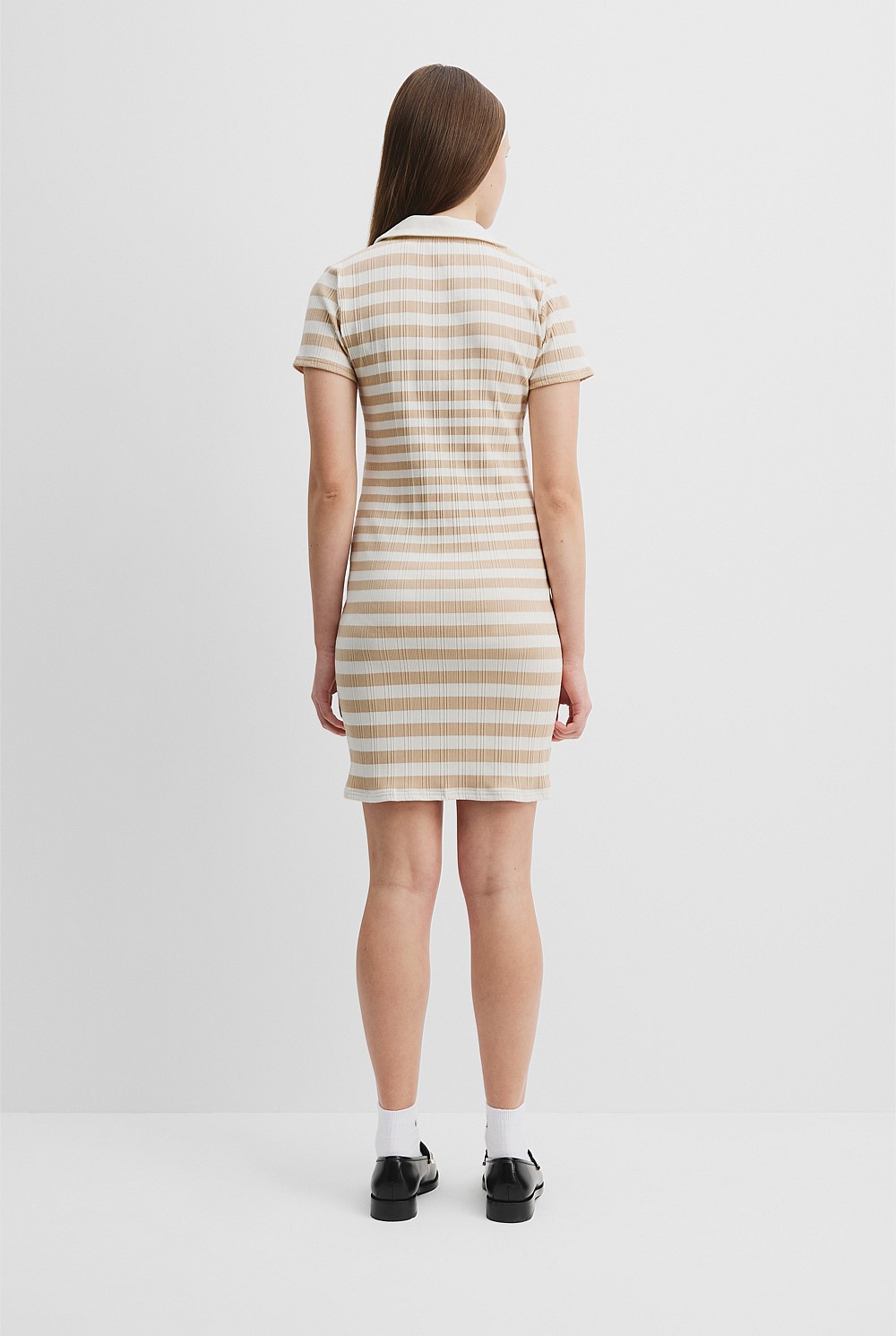 Teen Rib Polo Dress