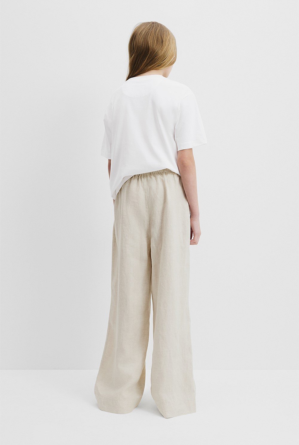 Teen Organically Grown Linen Pant