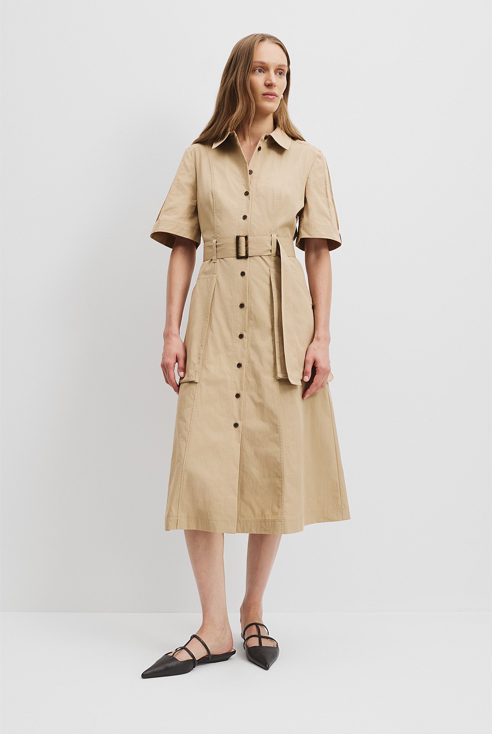 Utility Shirt Dress