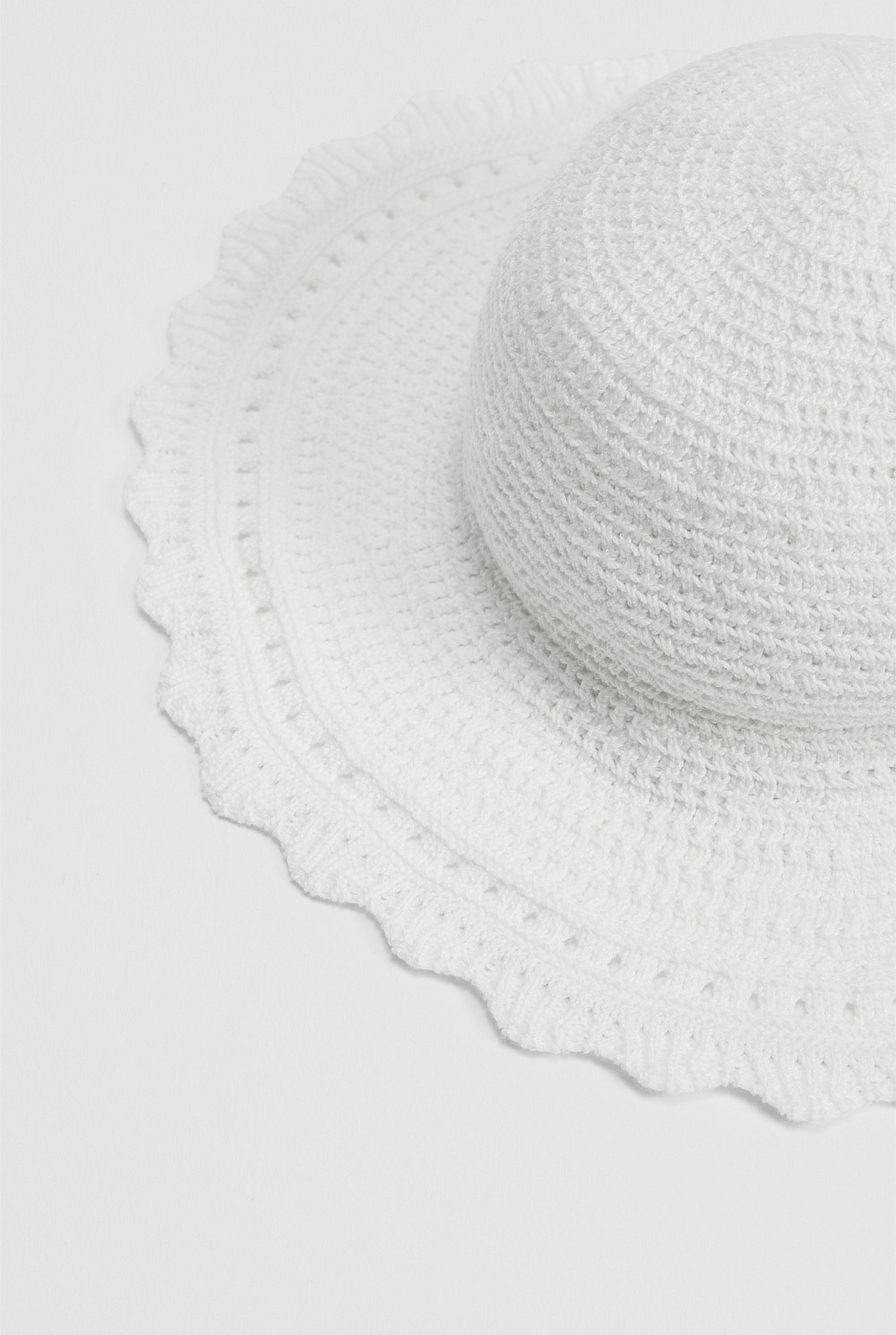 Organically Grown Cotton Knit Bucket Hat