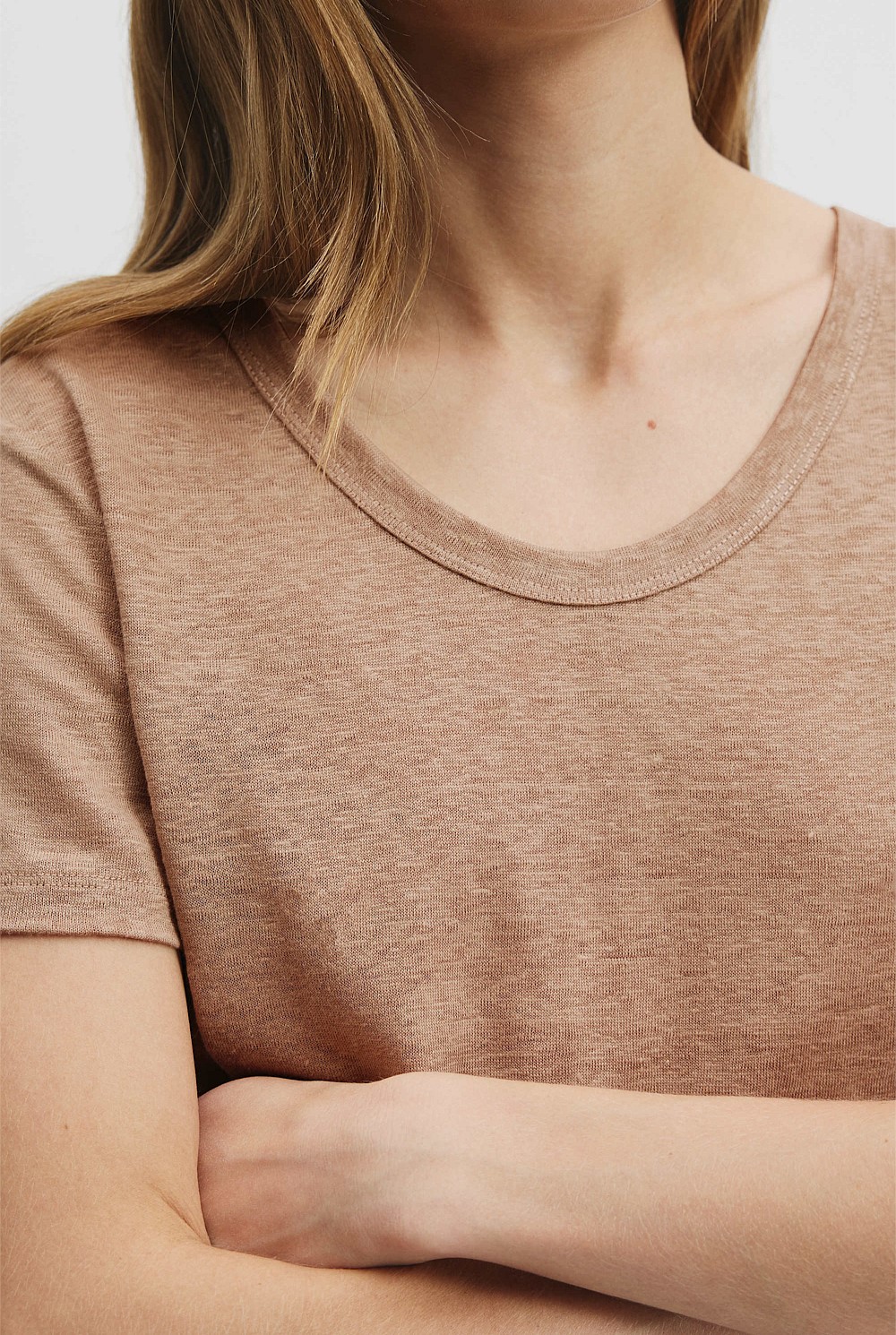 Linen Jersey T-Shirt