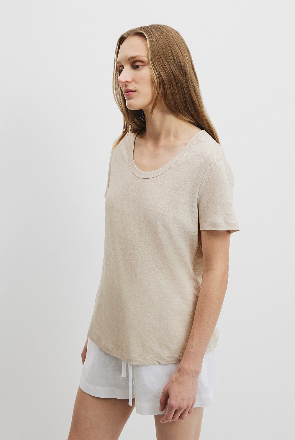 Linen Jersey T-Shirt