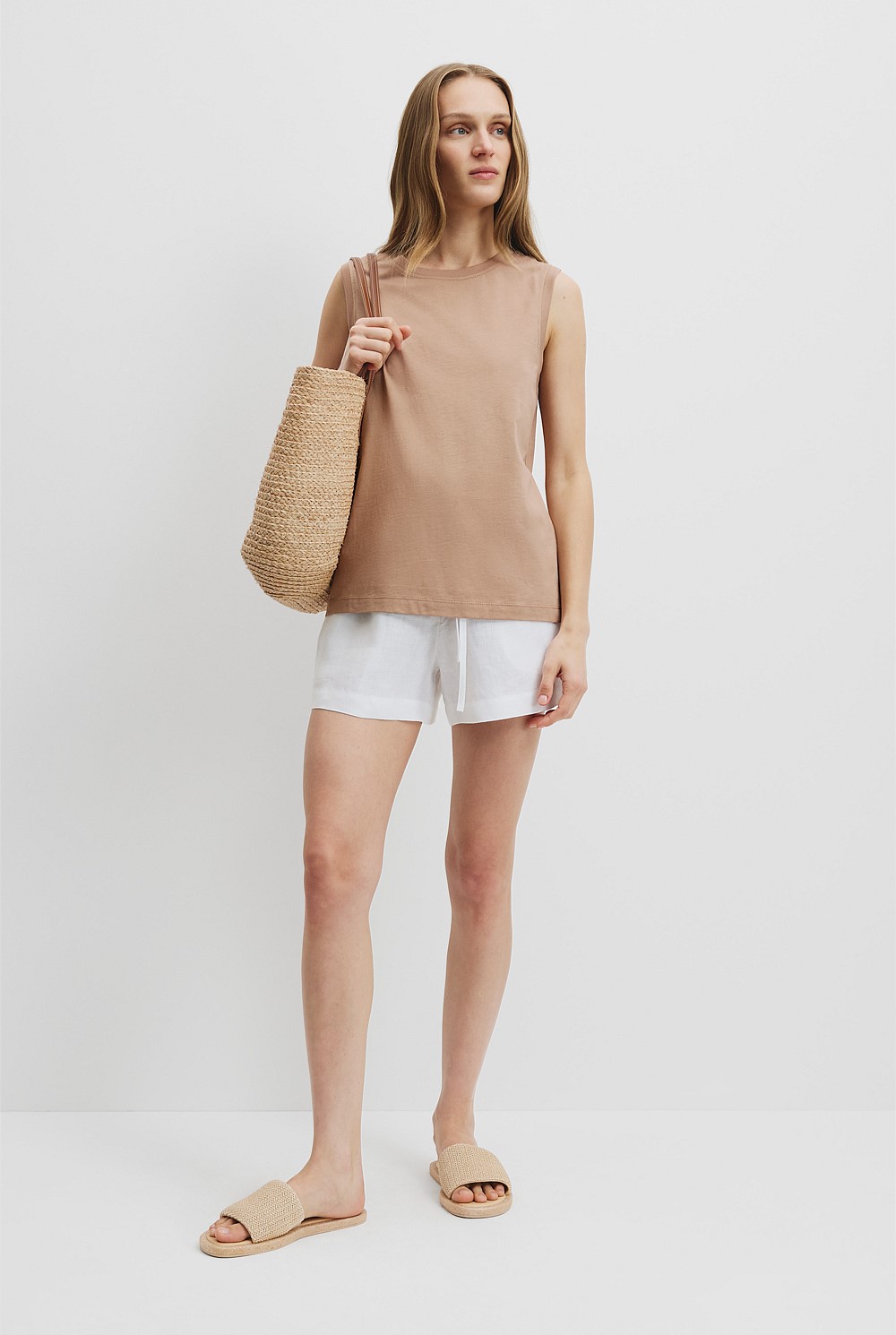 Australian Cotton Relaxed Tank