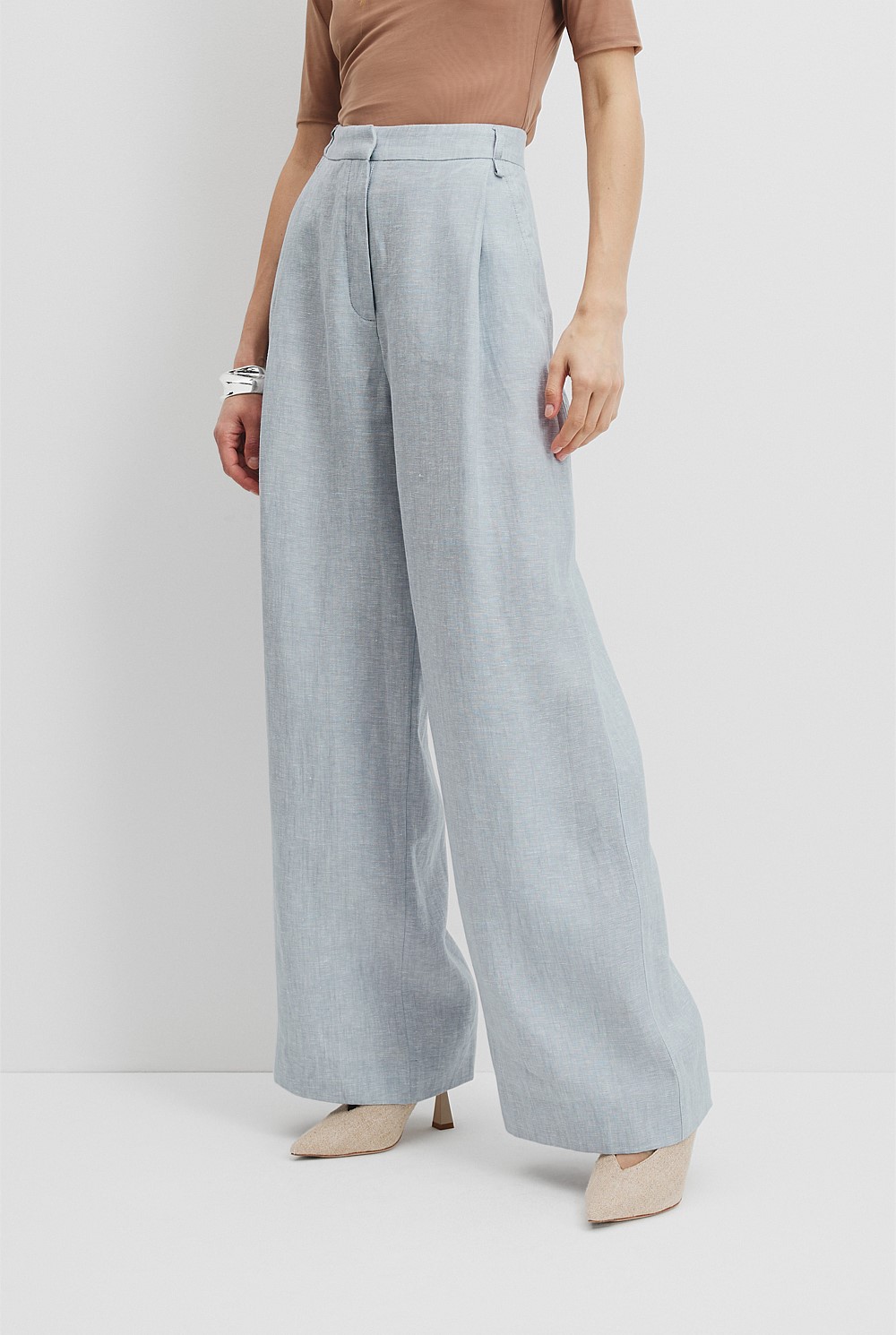 Organically Grown Linen Yarn Dyed Pant