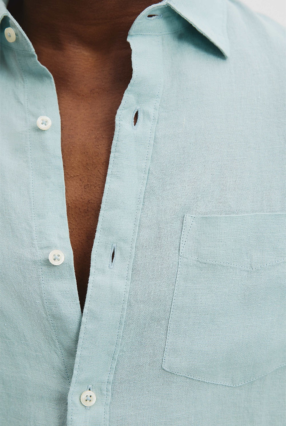 Regular Fit Organically Grown Linen Shirt